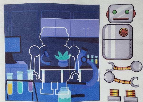 Livro - Quebra Cabeça Robozinho
