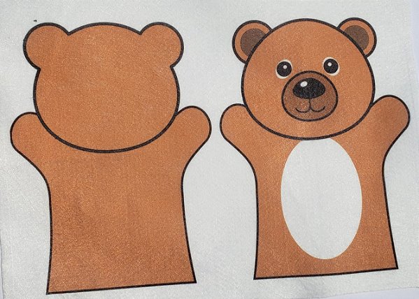 Fantoche Infantil - Urso