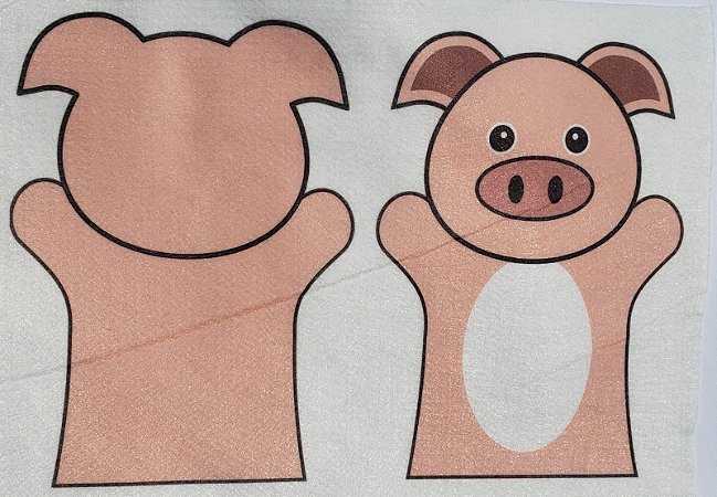Fantoche Infantil - Porco