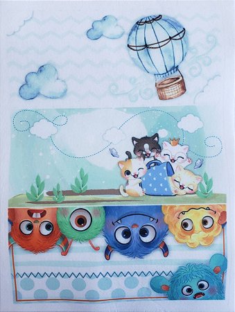 Capa de Caneca cute Bichinhos 2