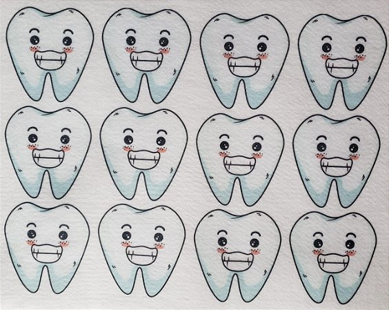 Dentinhos 6cm