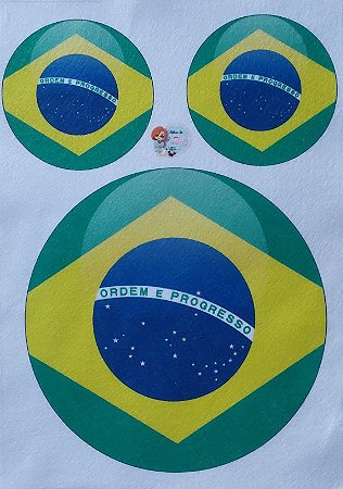 Mini jogo americano / tapetinho mug rug - Copa Brasil