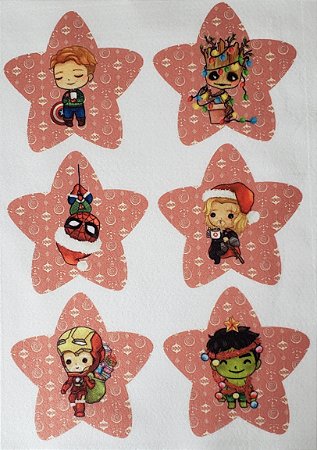 Estrelinha de Natal Heróis 4