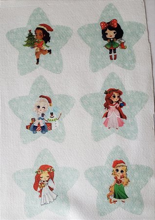 Estrelinha de Natal Princesas 4