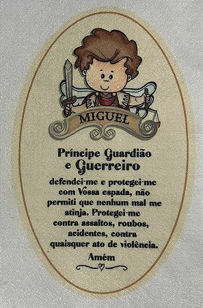 Placa Arcanjos- Miguel