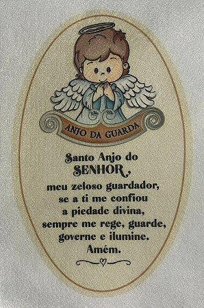 Placa Arcanjos- Anjo da Guarda