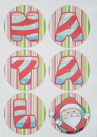 Bolinha escrito Natal