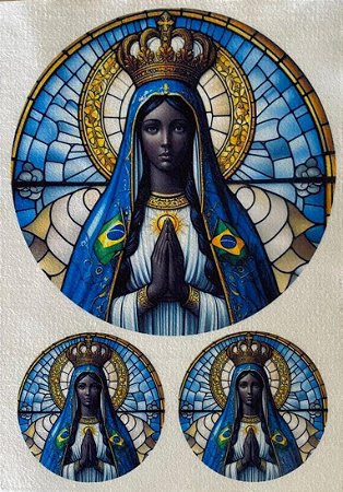 Vitral Nossa Senhora Aparecida