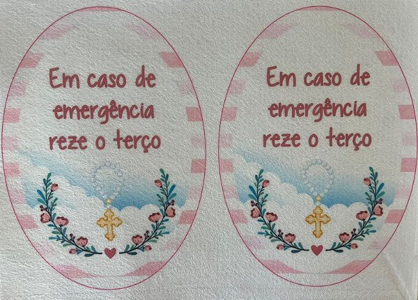 Em caso de Emergência Reze o terço 2