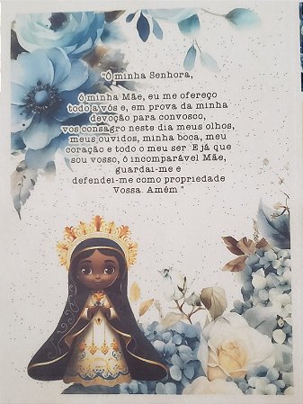 Quadro Aparecida - Oh minha Senhora