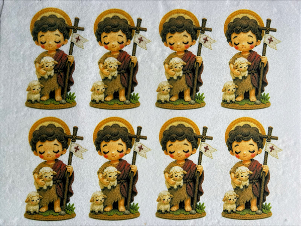 São João "Coleção Costurados a mão" 9cm