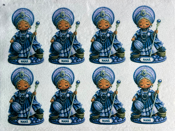Orixá Nanã "Coleção Costurados a mão" 9cm