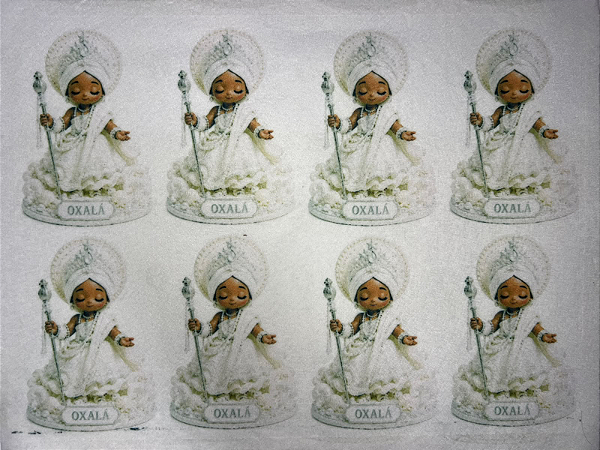 Orixá Oxala "Coleção Costurados a mão" 9cm