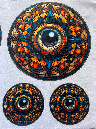 Vitral Olho Contra o Mau Olhado
