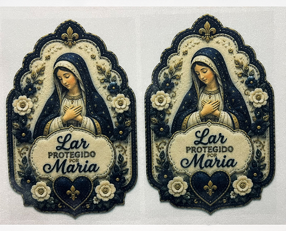 Lar Protegido por Maria"Costurados a Mão"