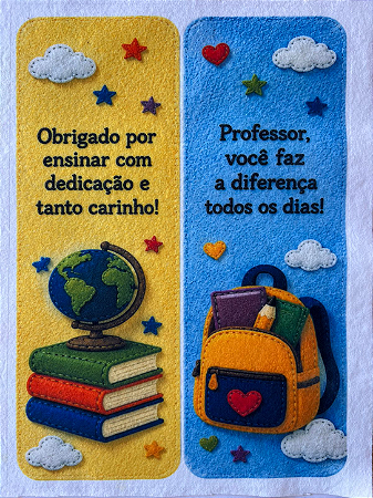 Porta Bis "Coleção Costurados a mão" - Dia dos Professores 2
