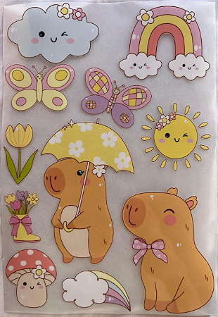 DTF Capivara Candy