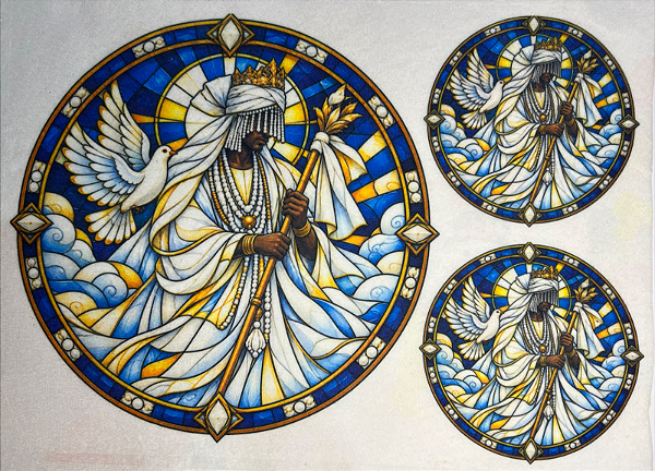Vitral Orixa Oxala