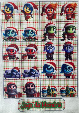 Jogo da memoria Natal Divertidamente