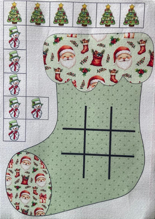 Jogo da velha Botinha Natal 2