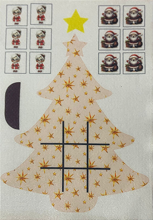 Jogo da velha Pinheiro Natal 3