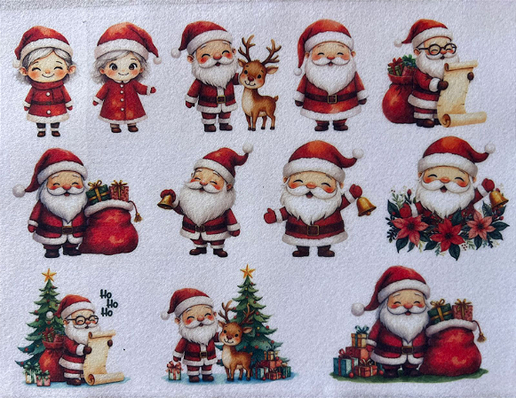 Pingente Natal 1- 6,5cm