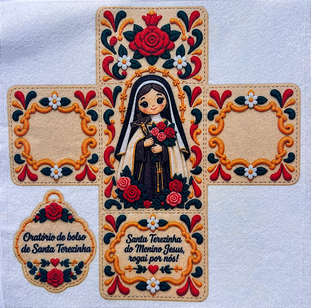 Oratorio de bolso - Santa Terezinha