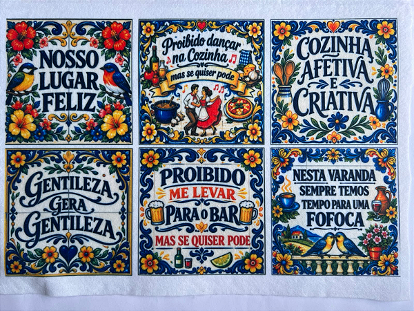 Azulejos 2 "Coleção Latina"