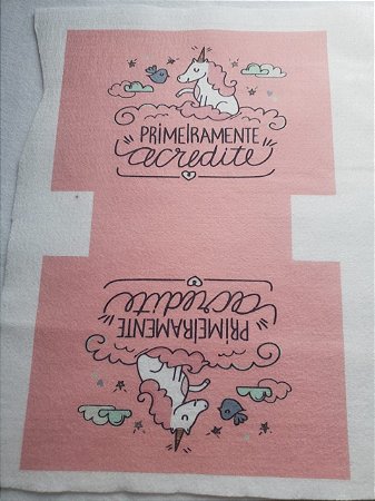 Necessaire Primeiramente Acredite