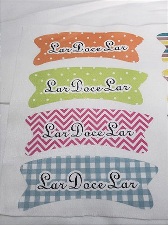 Plaquinha Lar Doce Lar  7