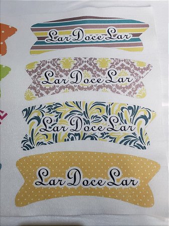 Plaquinha Lar Doce Lar  8