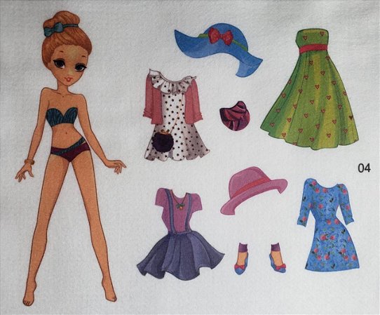Bonequinha de Vestir 04