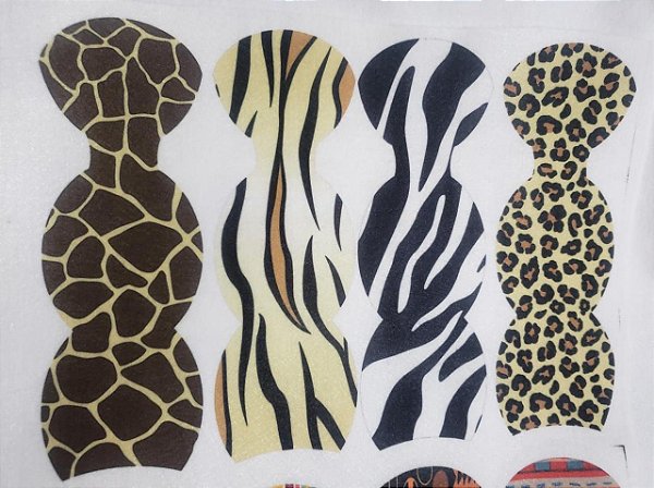 Bolsinha Chaveiro Animal Print