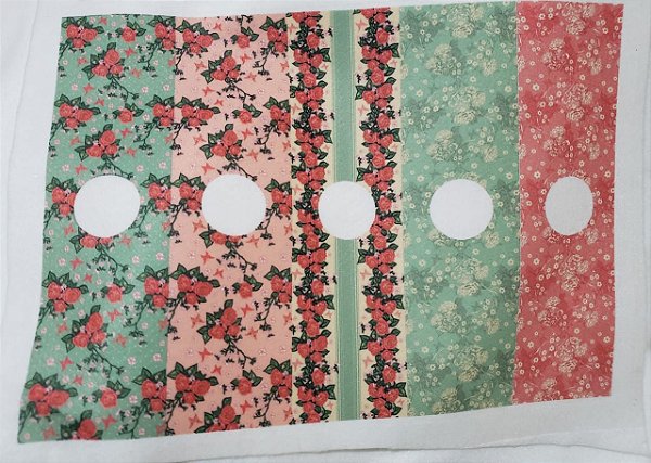 Porta Álcool em Gel - Floral
