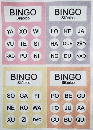 Bingo silábico