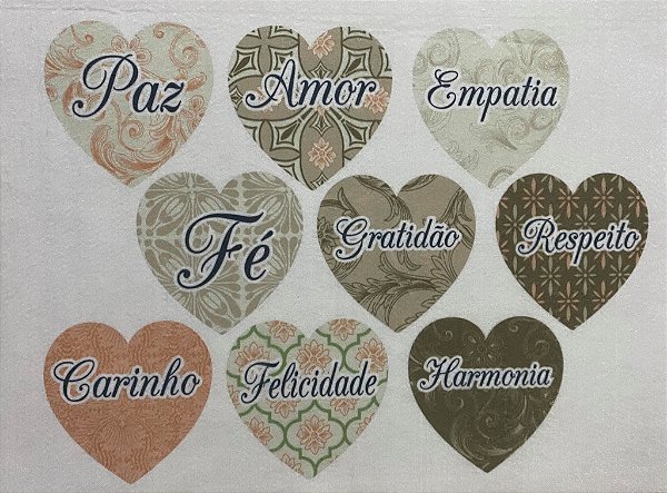 Coração colorido 21