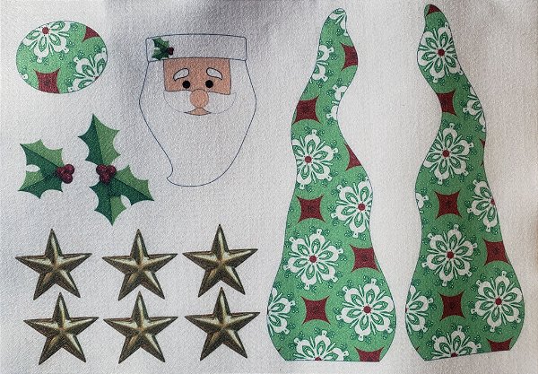 Papai Noel enfeite de mesa 6