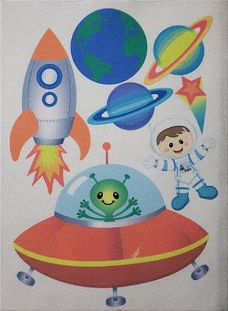 Kit para Móbile Astronauta Menino 1