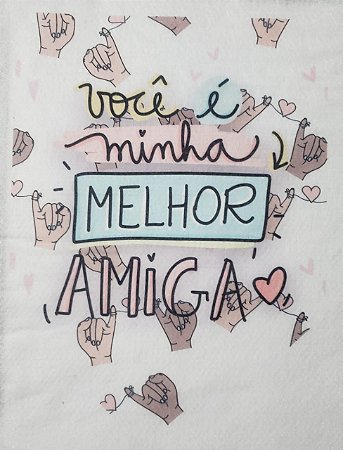 Flamula Você é minha melhor amiga