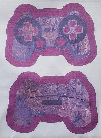 Estojo Joystick/ controle de video game Roxo