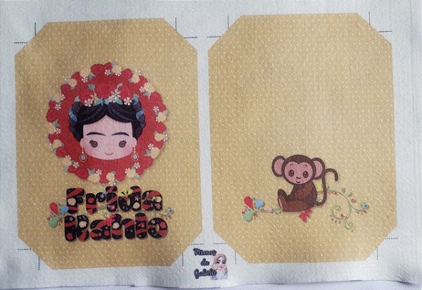 Capa de agenda A5 Frida
