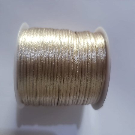 Cordão Cetim  1mm Marfim