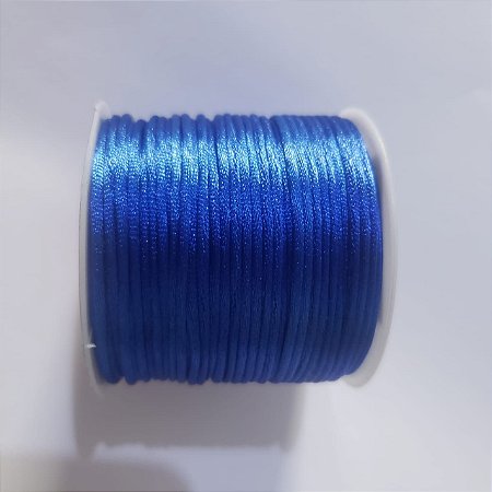 Cordão Cetim / 1mm Azul Royal