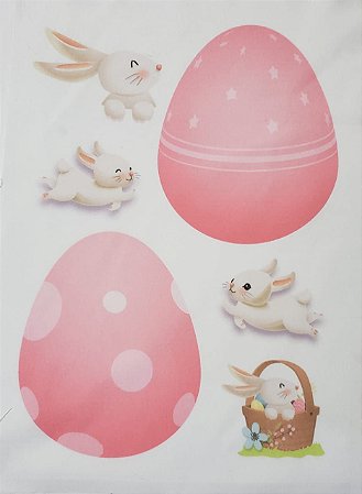 Kit Ovinhos porta chocolate rosa