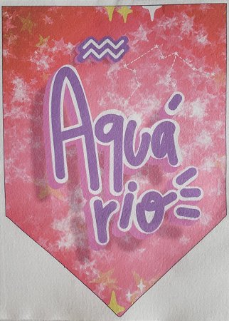 Flamula Signo Aquário