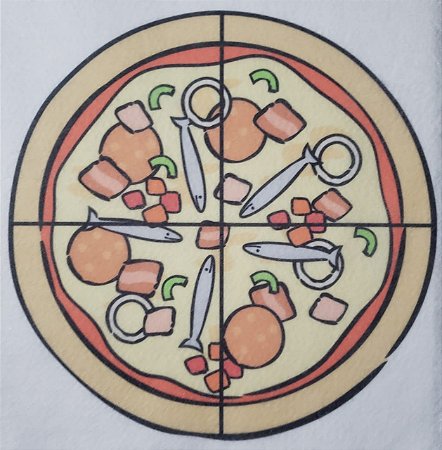 Livro Didático - Pizza fração 4