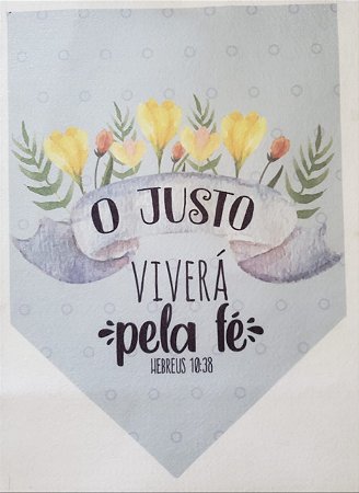 Flamula O Justo Vivera pela Fé