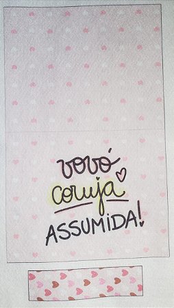 Porta baralho Vovó coruja assumida