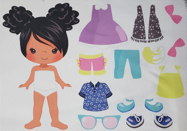 Menina de vestir cute 6
