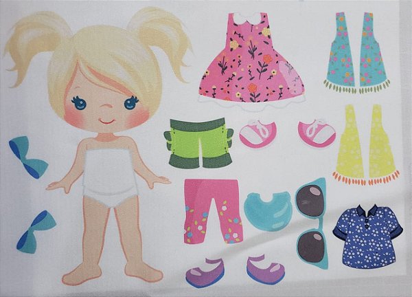 Menina de vestir cute 7